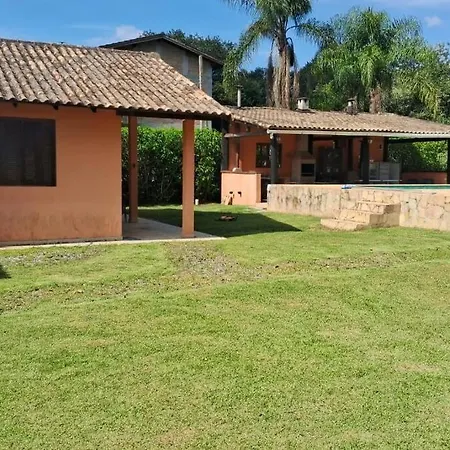 Casa Condominio Perto Animalia Vargem Grande Paulista Exterior foto